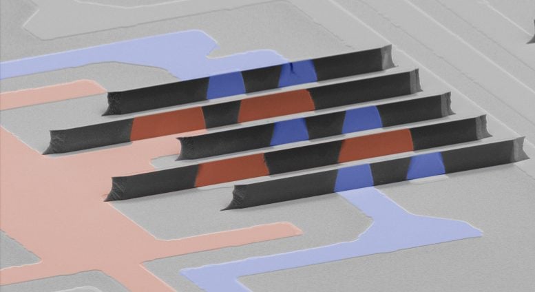 Ferroelectric Gate Fin Spectral Processor