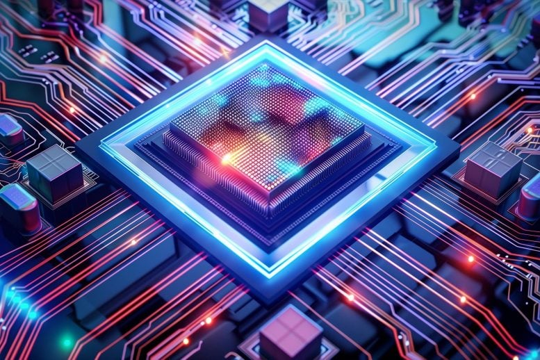 Future Computing Magnetic Semiconductor Chip Concept