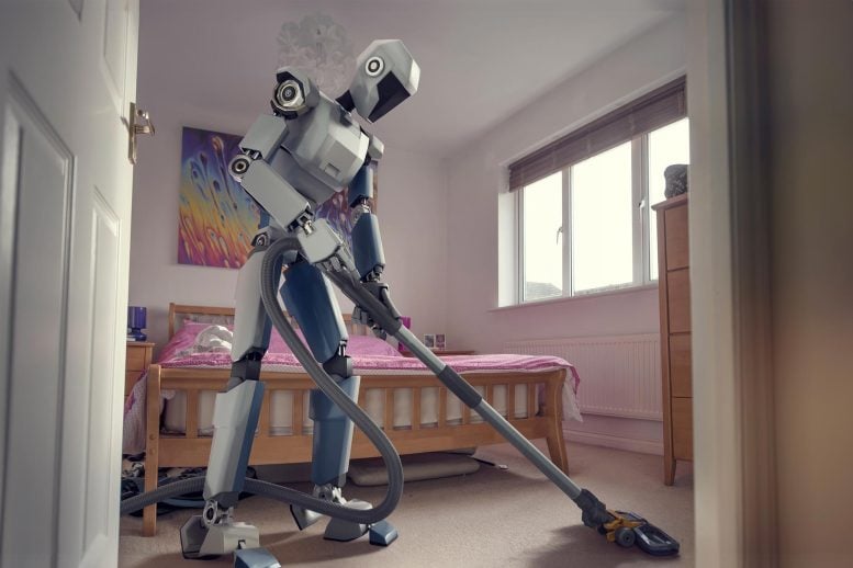 Robot Maid Household Cleaning Vacuum