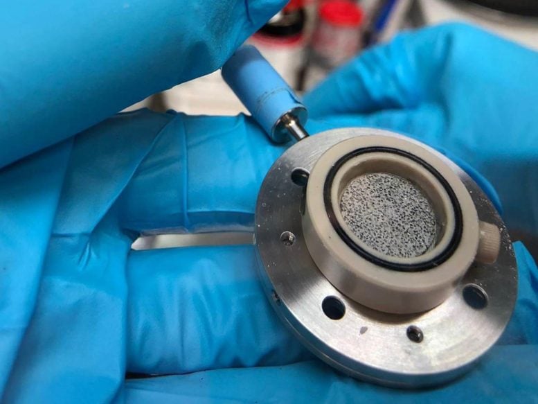 Innovative Battery Electrode Made From Tin Foam