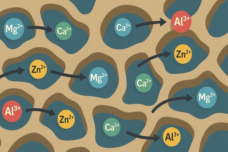 Multivalent-Ion Movement