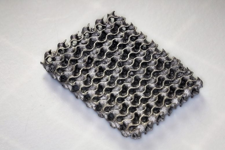 Large Iron Gyroid