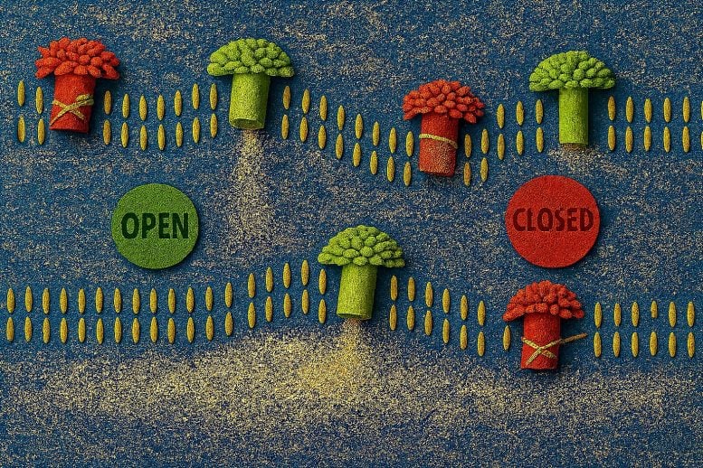 Cell Membrane Nanopores Releasing Ions