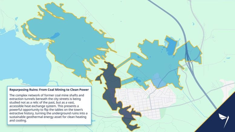 Map of Cumberland Mine Network