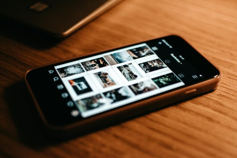 How BeReal’s Decline Is Pushing Users Back to Private Photo Apps Close-up of smartphone showing social media app interface