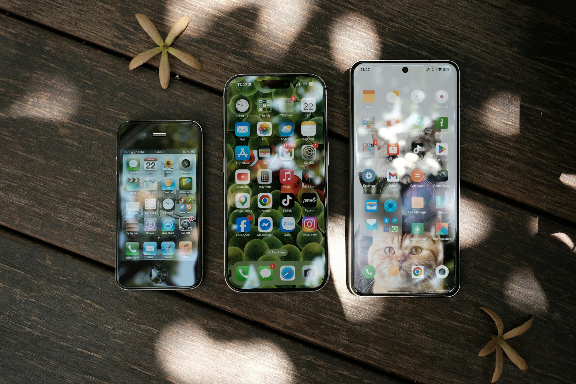 Side by side comparison of modern tablet devices on clean background