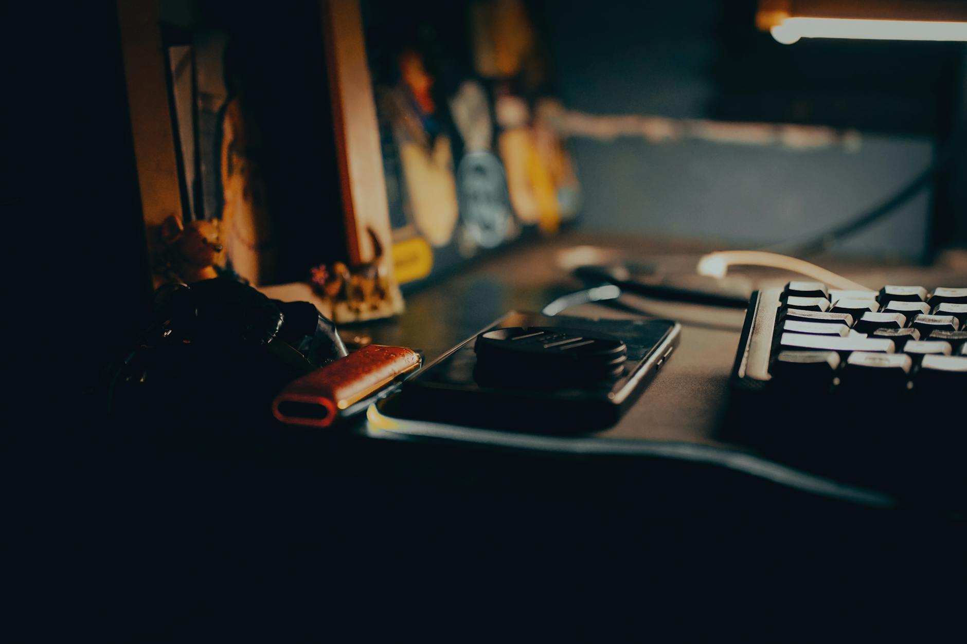 Individual private office space with desk and ergonomic chair