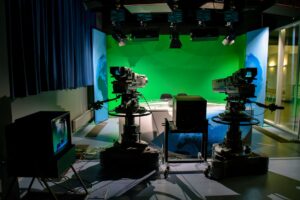 Runway ML’s Video Generation Tools Are Luring Hollywood’s Indie Studios Small film production crew working on an indie movie set with cameras and lighting equipment