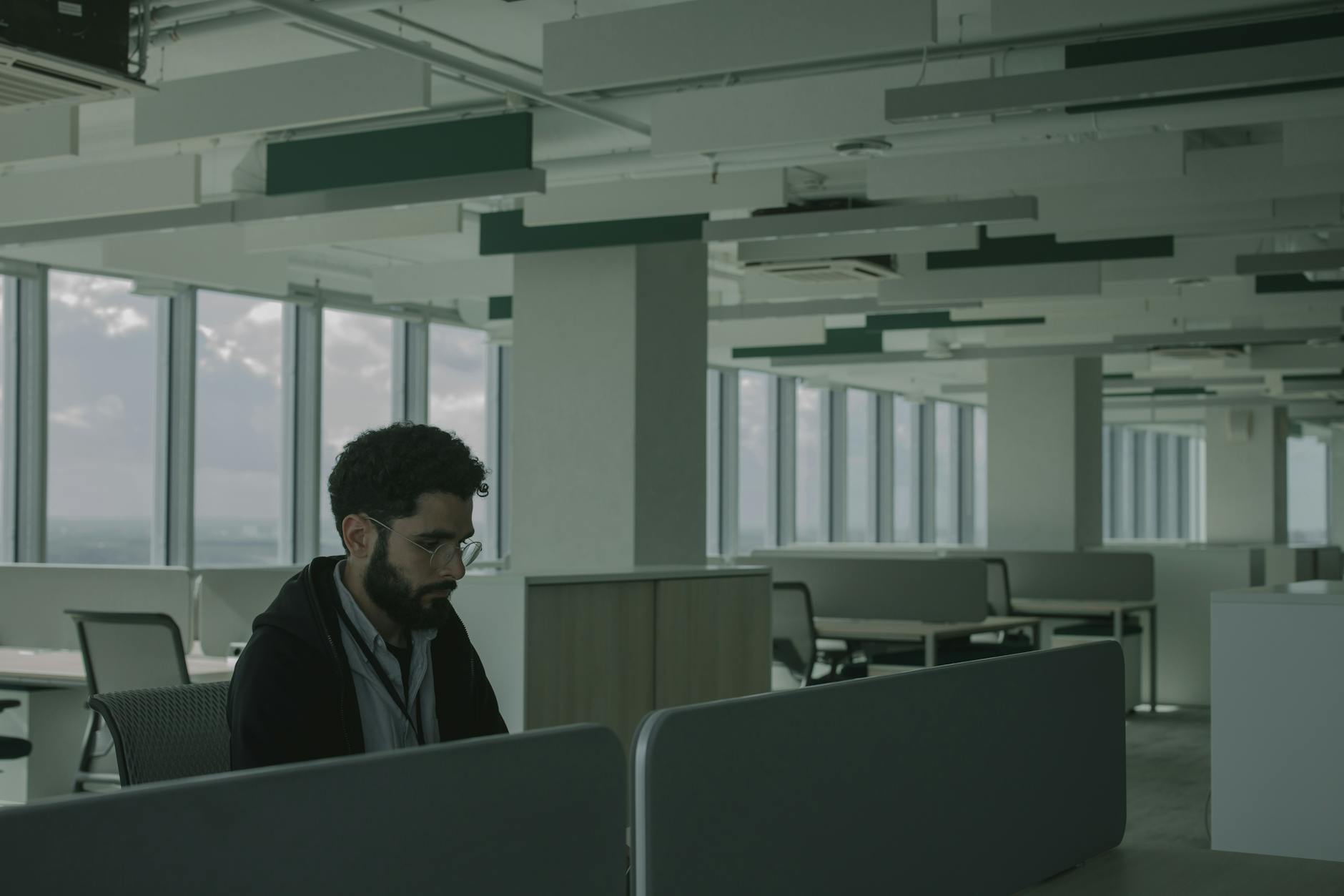 Empty modern office space representing abandoned digital platforms