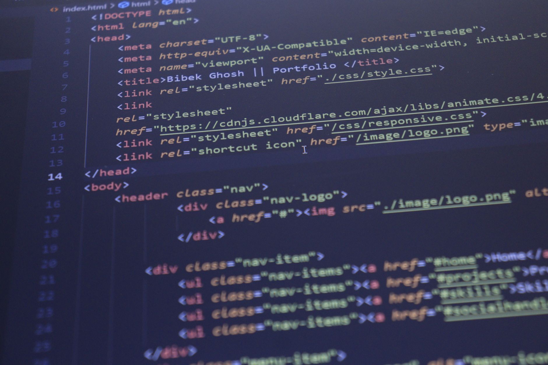 Screen displaying lines of open source code representing developer platform competition