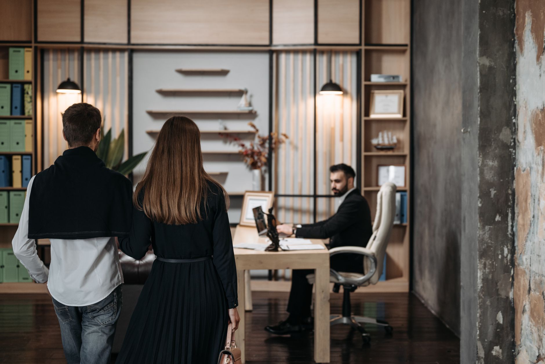 Interior of a small law office, representing the SMB legal market Lexi is targeting