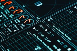 Airtable’s New AI Features Are Bleeding Into Smartsheet’s Enterprise Base A laptop screen displaying a project management dashboard with data tables and workflow columns