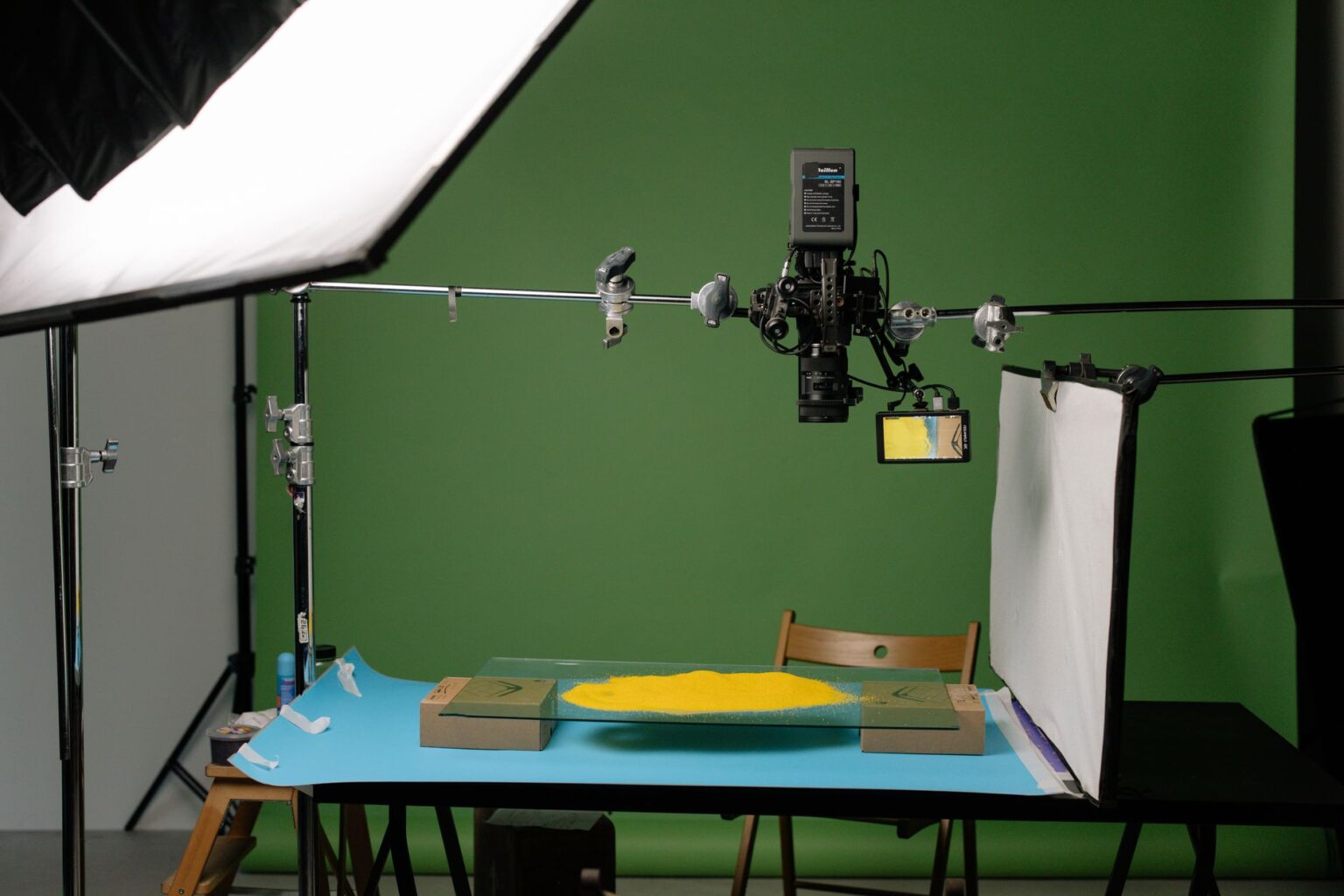 Runway’s Enterprise Pivot Is Squeezing Stability AI’s Studio Base Professional video production studio with monitors and editing equipment