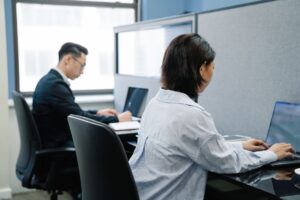 Notion’s AI Forms Push Is Quietly Cornering Typeform’s Research Base Person working on a laptop in a modern workspace, representing digital productivity tools