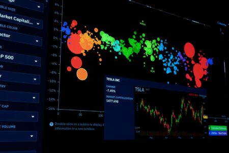 Thoughtspot’s Embedded Analytics Is Losing Ground to Omni’s API Layer A computer screen displaying a complex data analytics dashboard with charts and metrics