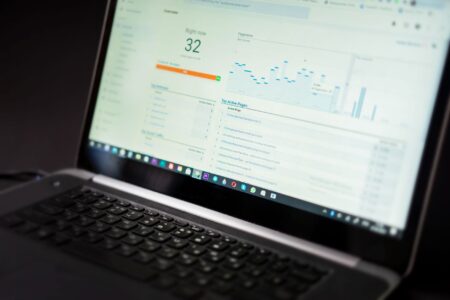 Loops’s Email Platform Is Quietly Undercutting Mailchimp’s SaaS Base A laptop screen displaying an email marketing platform dashboard with campaign analytics